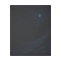 Majestic Mountain 64- Moonlit Ascent Canvas Art