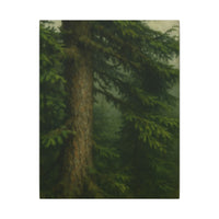 Majestic Mountain 62 - Trunk and Branch Canvas Art