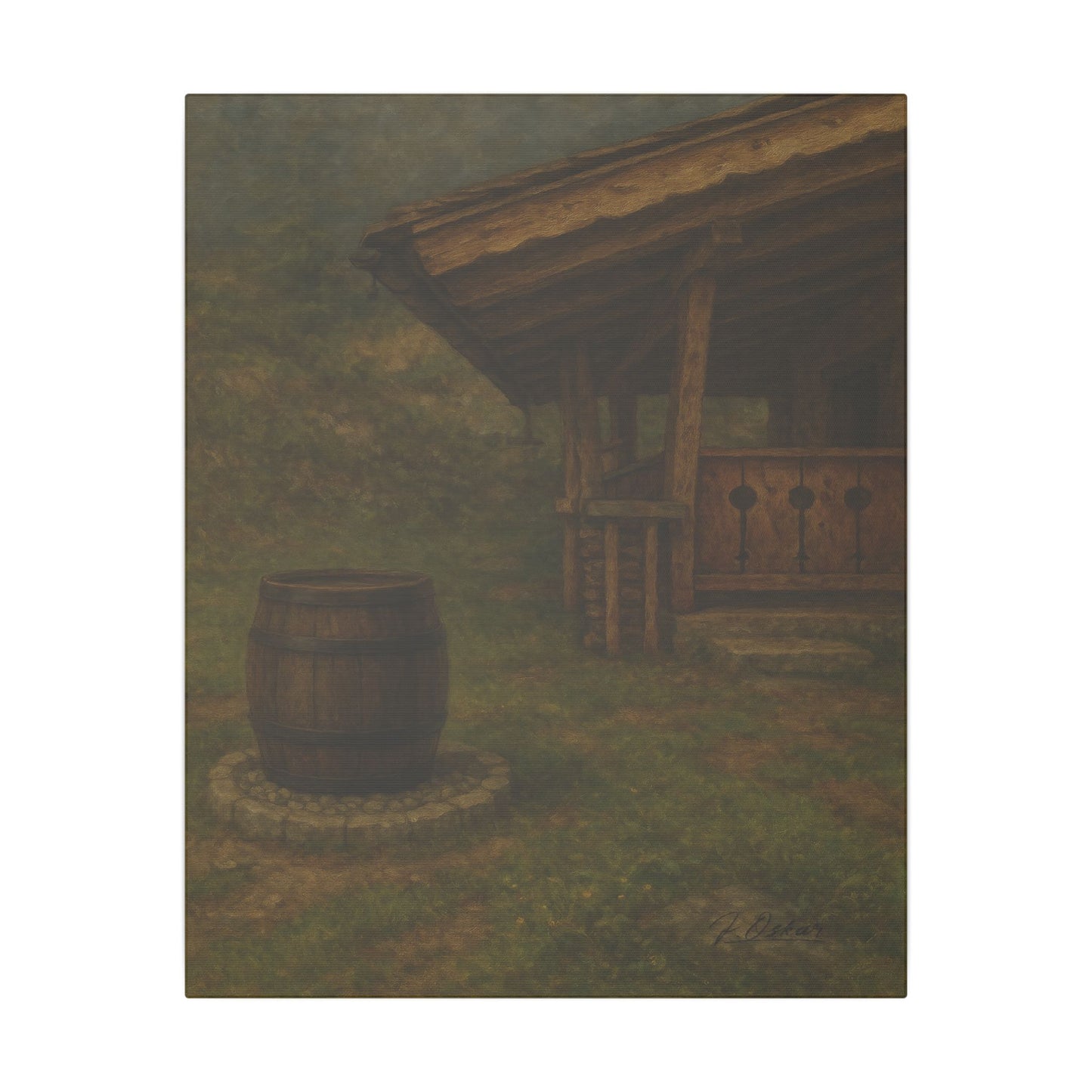 Majestic Mountain 31 - The Shelter’s Edge Canvas Art