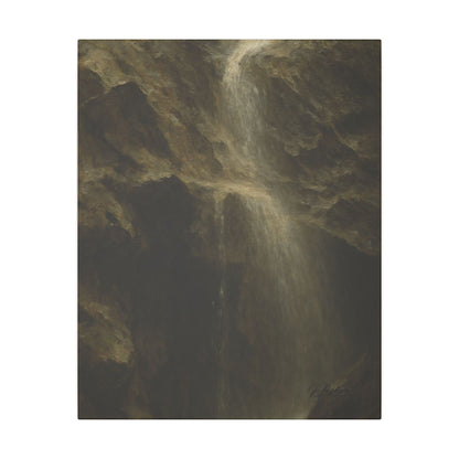 Majestic Mountain 42 - Veil of Silence Canvas Art