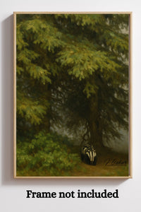 Majestic Mountain 56 - Forest Watcher Canvas Art