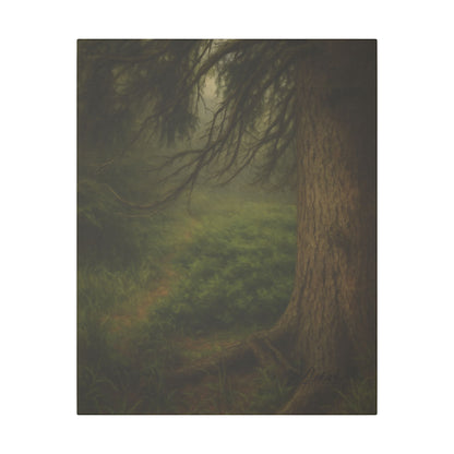 Majestic Mountain 35 - Under the Elder Pine Canvas Art