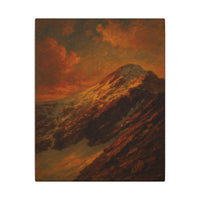 Majestic Mountain 95 - Summit in morning light Canvas Art