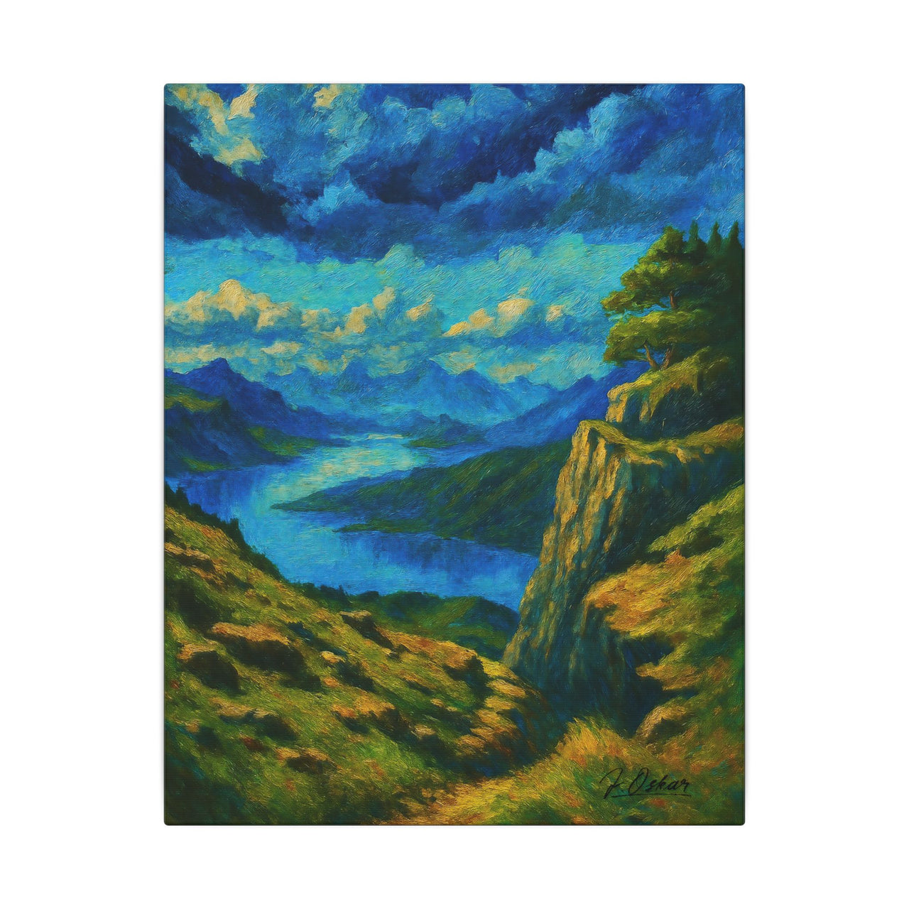 Majestic Mountain 27 - Stormlight Passage Canvas Art