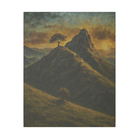 Majestic Mountain 6 - Sunset Overlook Canvas Art