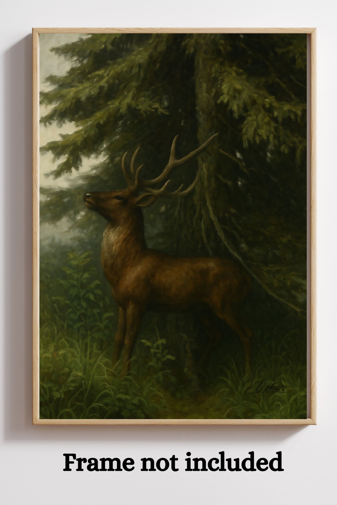 Majestic Mountain 61 - The Proud Stag Canvas Art