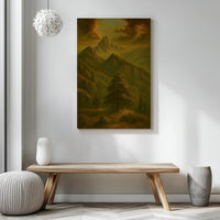 Majestic Mountain 15 - Journey to the Unknown Canvas Art