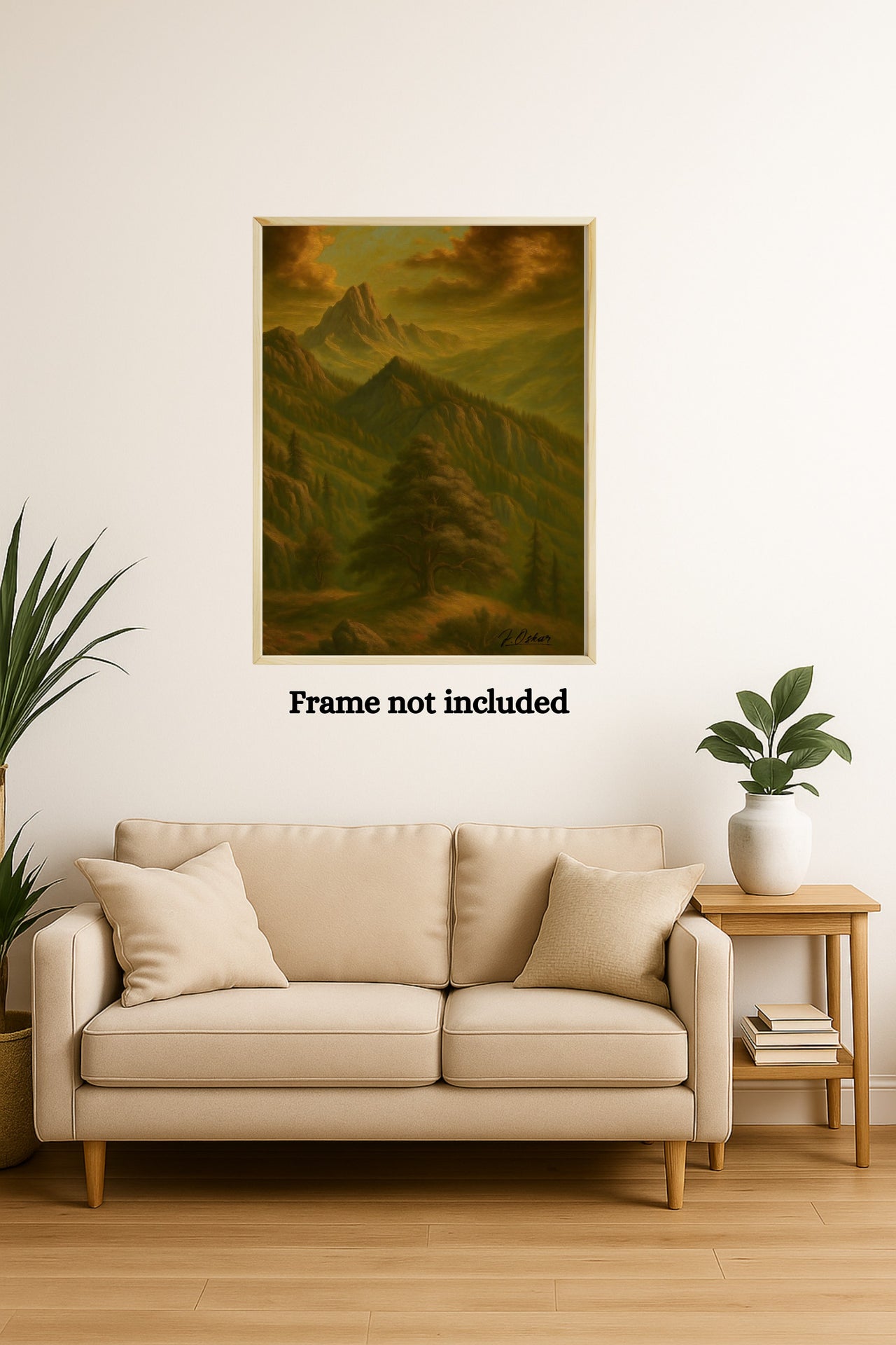 Majestic Mountain 15 - Journey to the Unknown Canvas Art