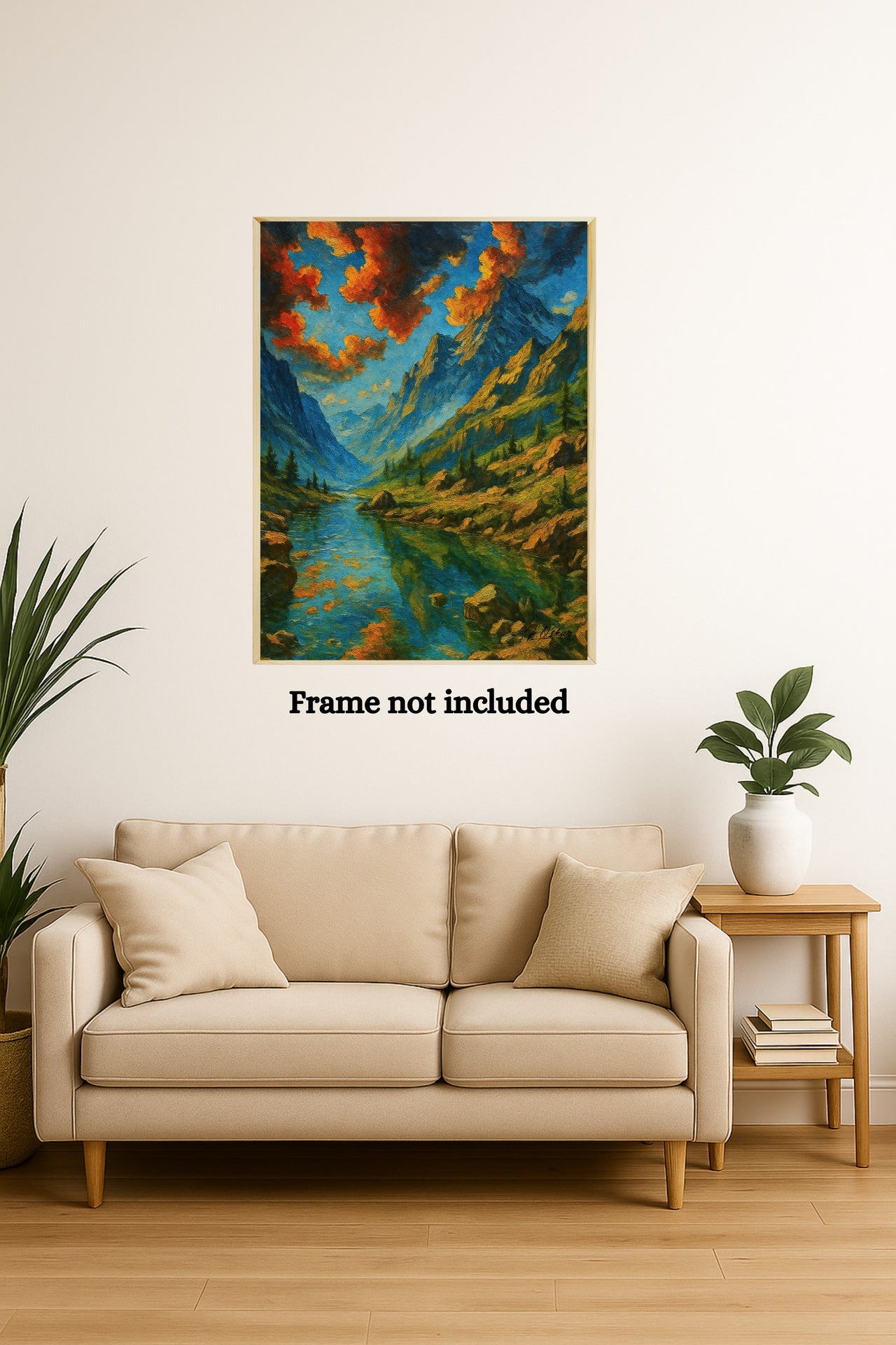 Majestic Mountain 17 - The Awakening Valley Canvas Art