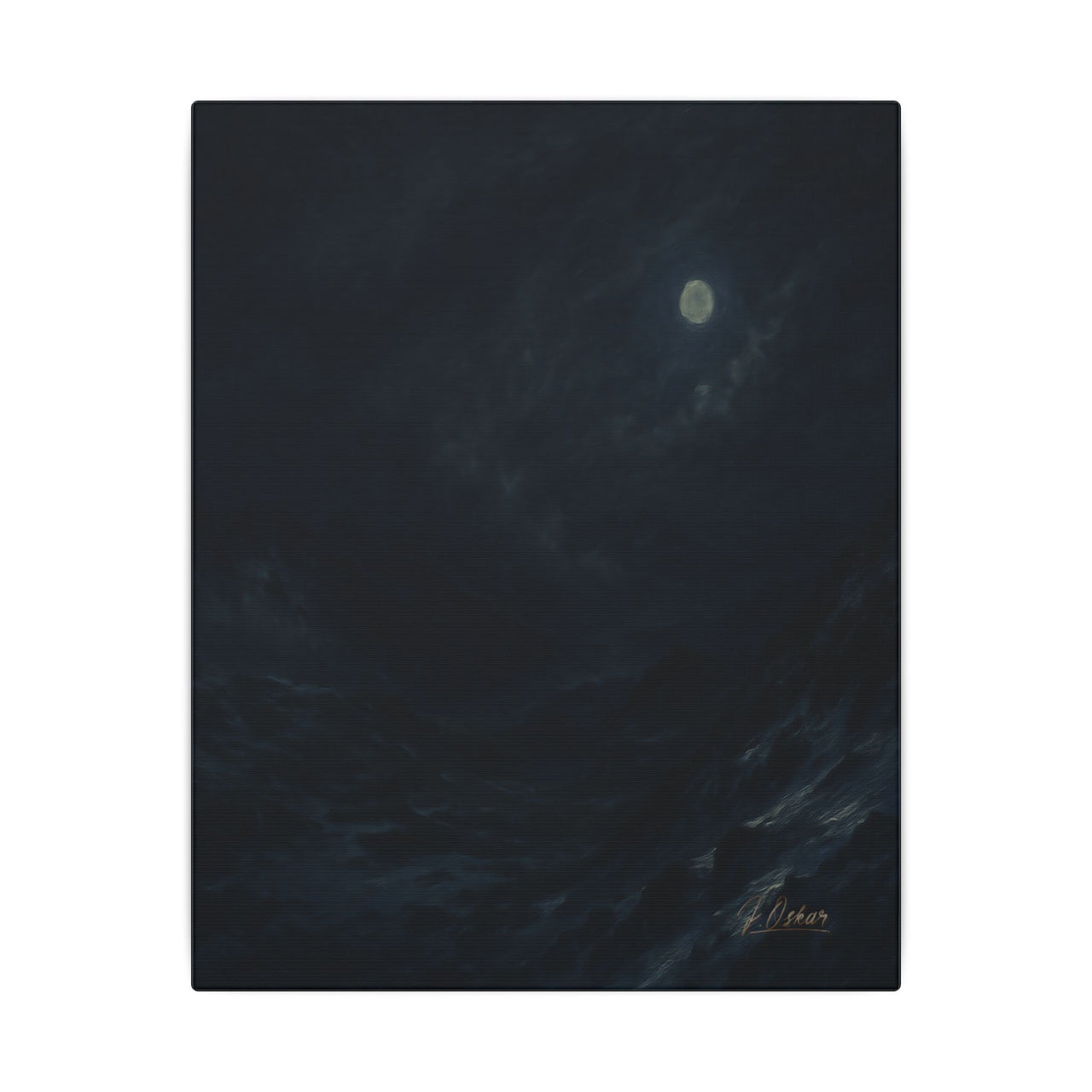 Majestic Mountain 94 - Whispers of the Summit Canvas Art