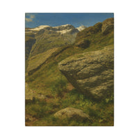 Majestic Mountain 89- Steps Among the Peaks Canvas Art