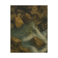 Majestic Mountain 46 - Flowing Path Canvas Art