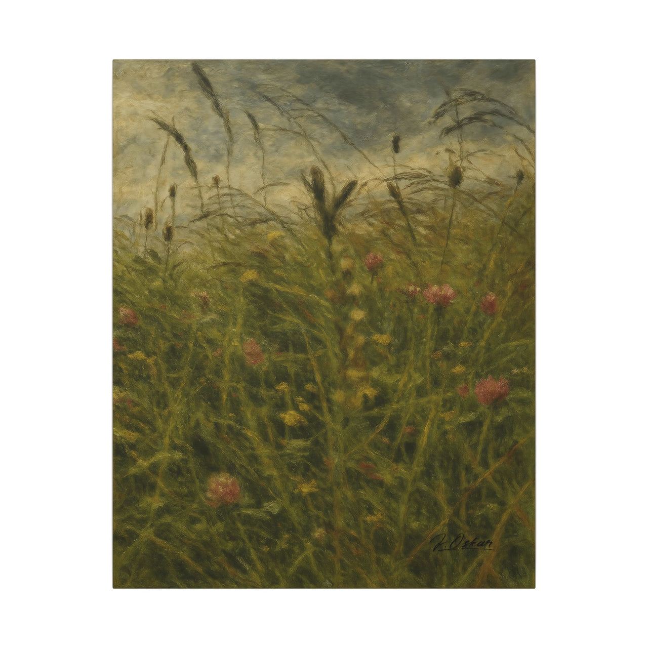 Majestic Mountain 53 - Meadow Breeze Canvas Art