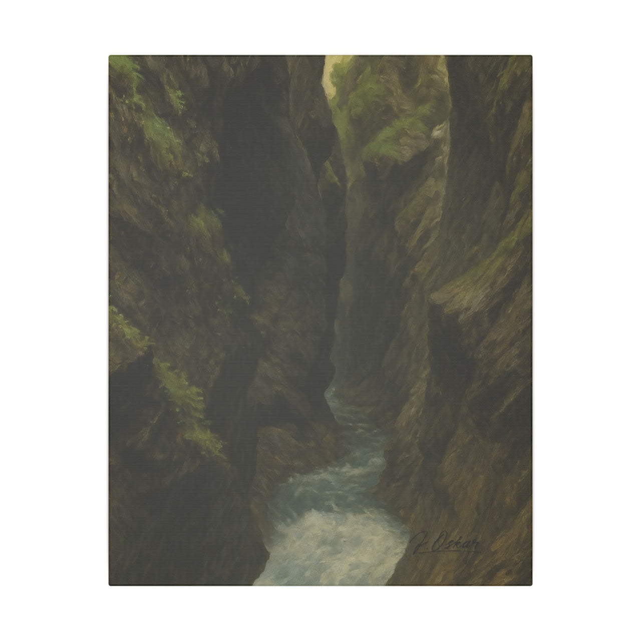Majestic Mountain 48 - The Gorge Route Canvas Art
