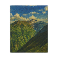 Majestic Mountain 79 - Green Heights Canvas Art