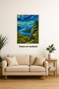 Majestic Mountain 27 - Stormlight Passage Canvas Art