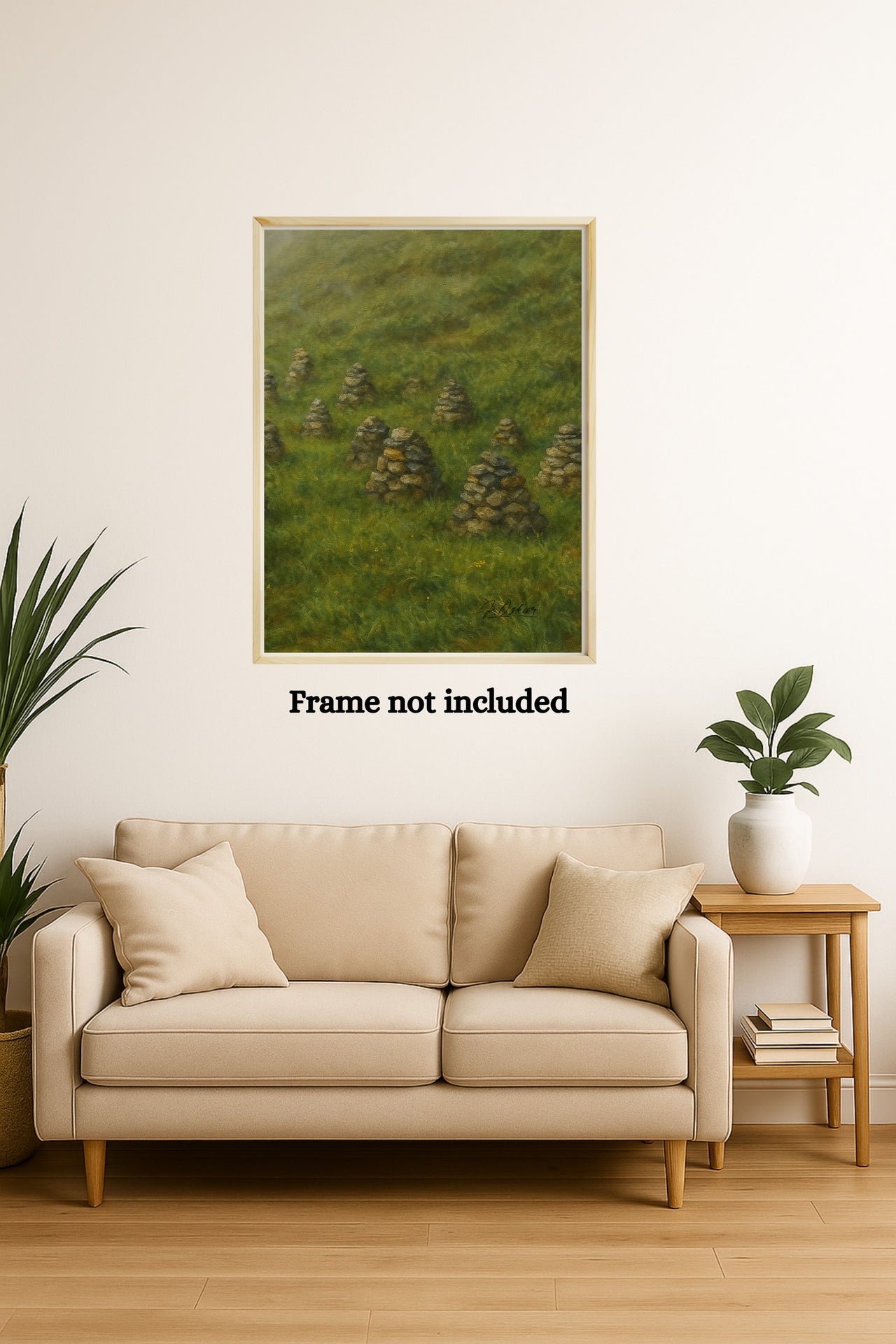 Majestic Mountain 30 - Voices in the Fog Canvas Art