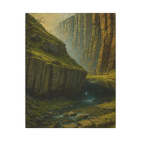 Majestic Mountain 22 - The Stone Corridor Canvas Art