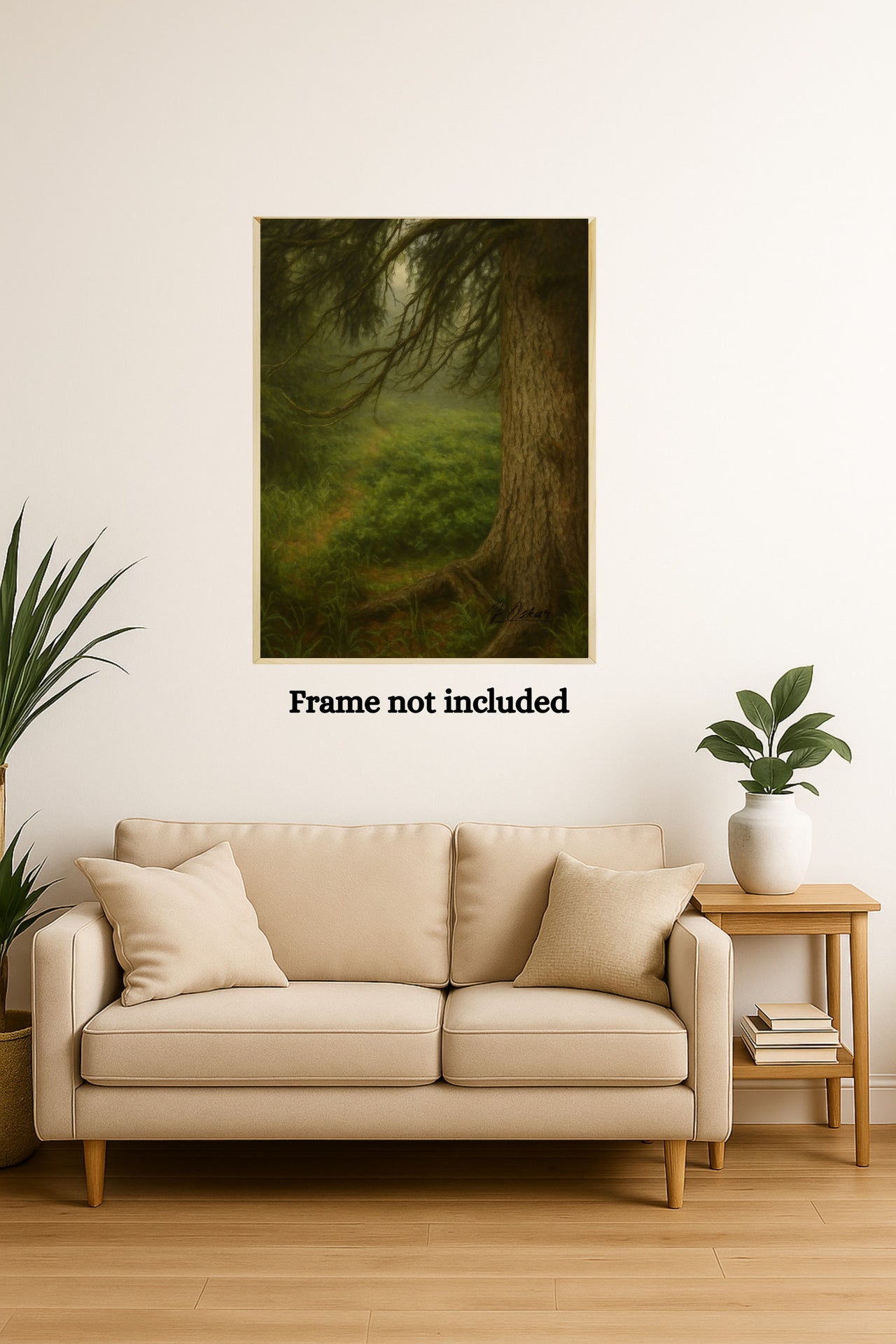 Majestic Mountain 35 - Under the Elder Pine Canvas Art