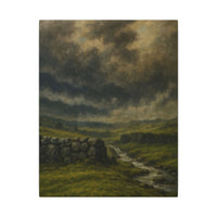 Majestic Mountain 34 - Storm Over the Highland Stream Canvas Art
