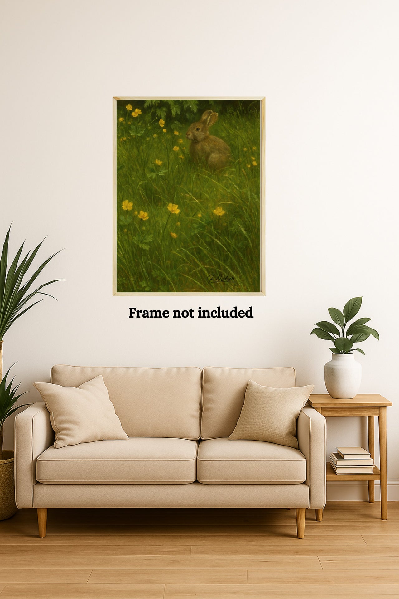 Majestic Mountain 36 - Among the Buttercups Canvas Art