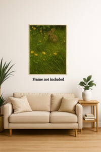 Majestic Mountain 36 - Among the Buttercups Canvas Art
