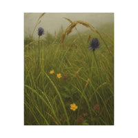 Majestic Mountain 54 - Wildflowers in the Mist Canvas Art