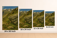 Majestic Mountain 89- Steps Among the Peaks Canvas Art