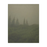 Majestic Mountain 59 - Hilltops in the Fog Canvas Art