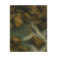 Majestic Mountain 46 - Flowing Path Canvas Art