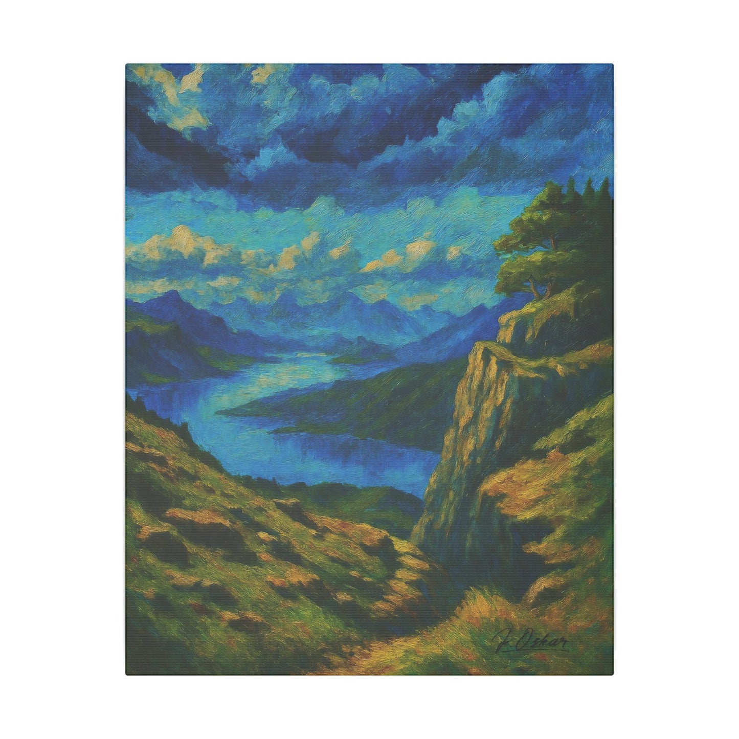 Majestic Mountain 27 - Stormlight Passage Canvas Art