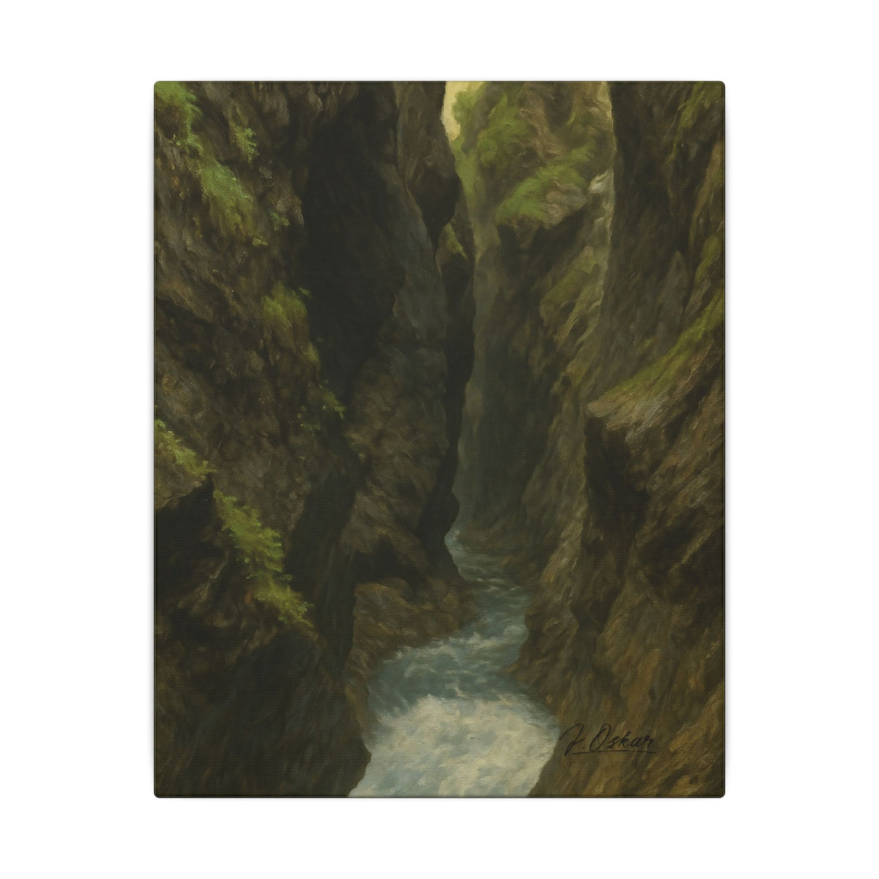 Majestic Mountain 48 - The Gorge Route Canvas Art