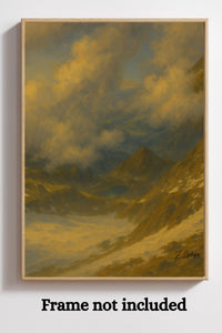 Majestic Mountain 97 - Sea of Clouds Canvas Art