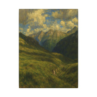 Majestic Mountain 74 - Valley of Peaks Canvas Art